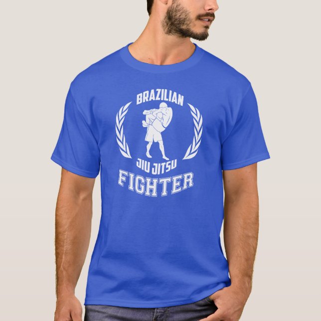 T-shirts Jiu Jitsu Fighter (Frente)
