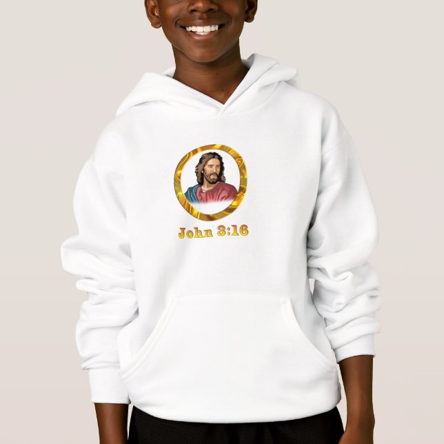T-shirts João 3:16  vestuário (Frente)