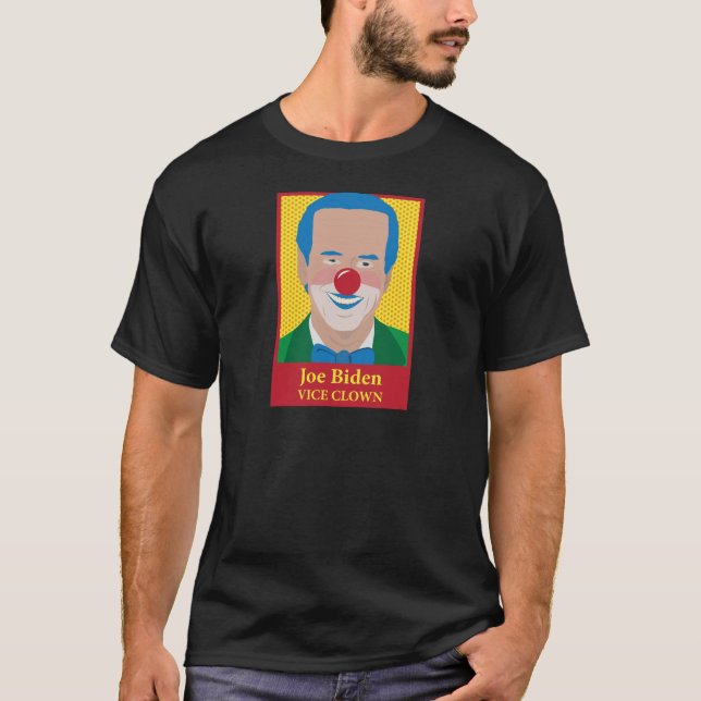 T-shirts Joe Biden é um palhaço (Frente)