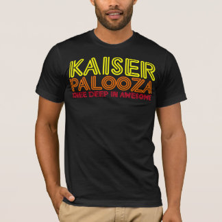 T-shirts Joelho profundamente em impressionante