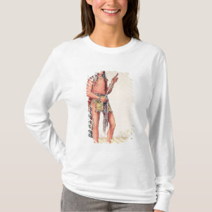 T-shirts Jogador da bola de Sioux Ah-Nenhum-Je-Nange