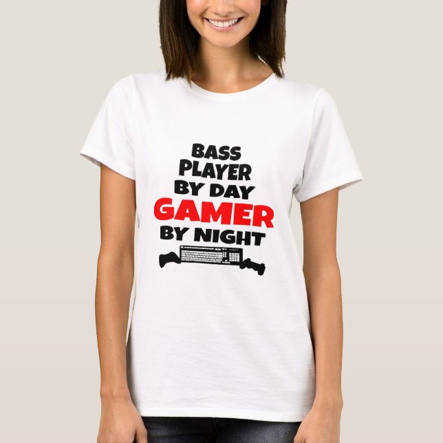 T-shirts Jogador de Bass (Frente)