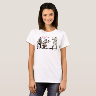 T-shirts Jogador de beisebol no Bat