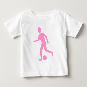 T-shirts Jogador de futebol - rosa