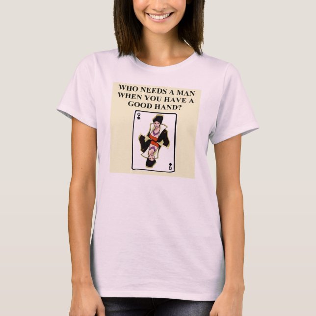 T-shirts jogador de jogo bridge duplicado (Frente)