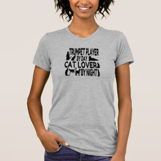 T-shirts Jogador de Trompete do Cat Lover