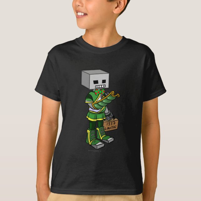T-shirts Jogador dos funcionarios de Lawyerbot Brightvale (Frente)