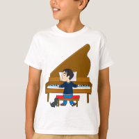 Jogador e cão de piano