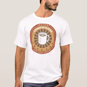 T-shirts Jogador imediato de Cribbage