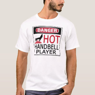 T-shirts Jogador quente do Handbell