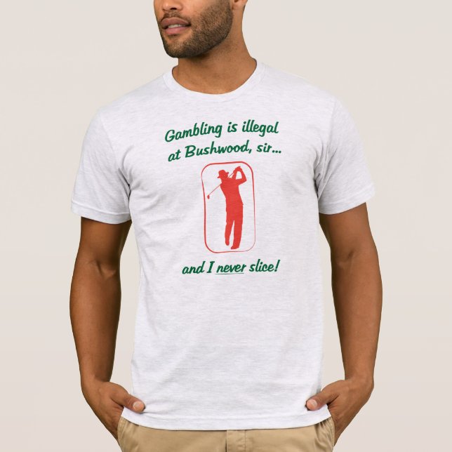 T-shirts Jogar é ilegal… (#1) (Frente)