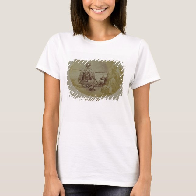 T-shirts Jogis ou Cobra Charmers, Hindus de baixa casta da  (Frente)