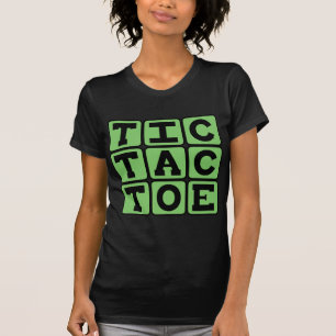 T-shirts Jogo da Velha, Jogo de X's e O's