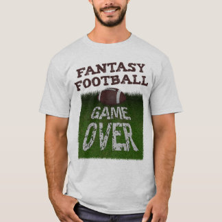 T-shirts Jogo de futebol da fantasia sobre