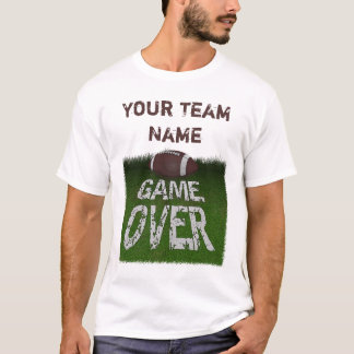 T-shirts Jogo de futebol da fantasia sobre o costume