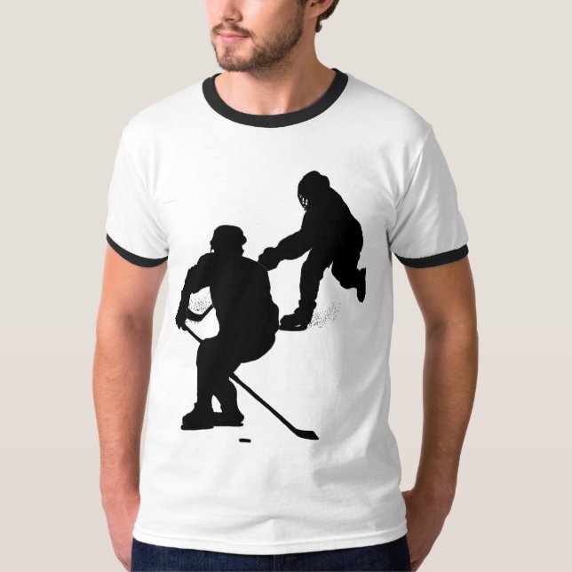 T-shirts jogo de hóquei (Frente)