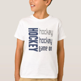 T-shirts Jogo de hóquei unisex no T dos miúdos