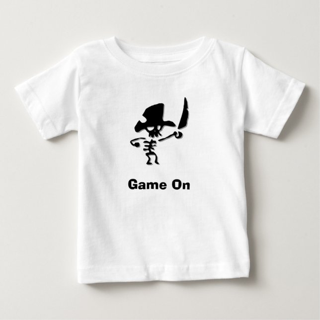 T-shirts Jogo de Pirata em (Frente)