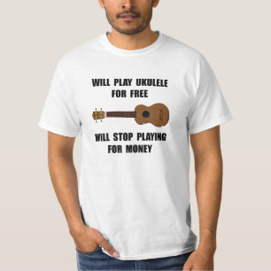 T-shirts Jogo do Ukulele