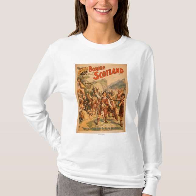 T-shirts Jogo escocês 3 de Bonnie Scotland de Sidney R. (Frente)