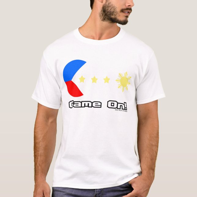 T-shirts Jogo sobre (Frente)