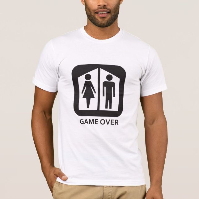 T-shirts jogo sobre tee (Frente)