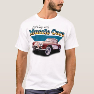T-shirts Jogos com carros do músculo