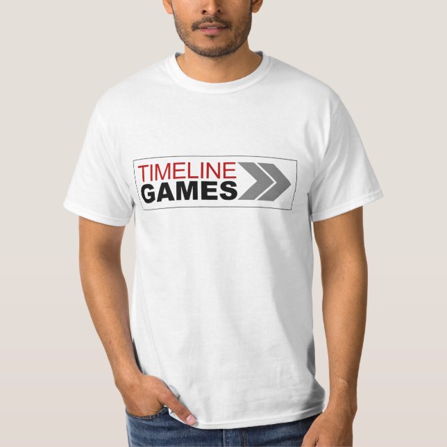 T-shirts Jogos do espaço temporal (Frente)