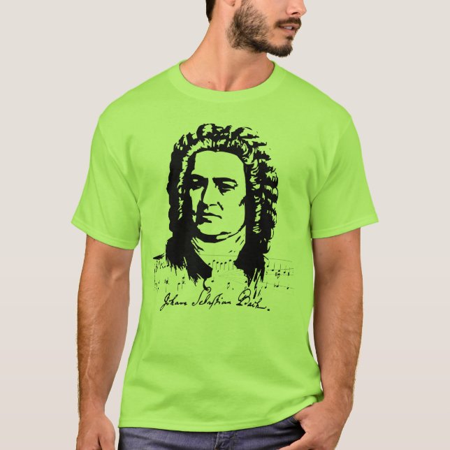 T-SHIRTS JOHANN SEBASTIAN BACH (Frente)