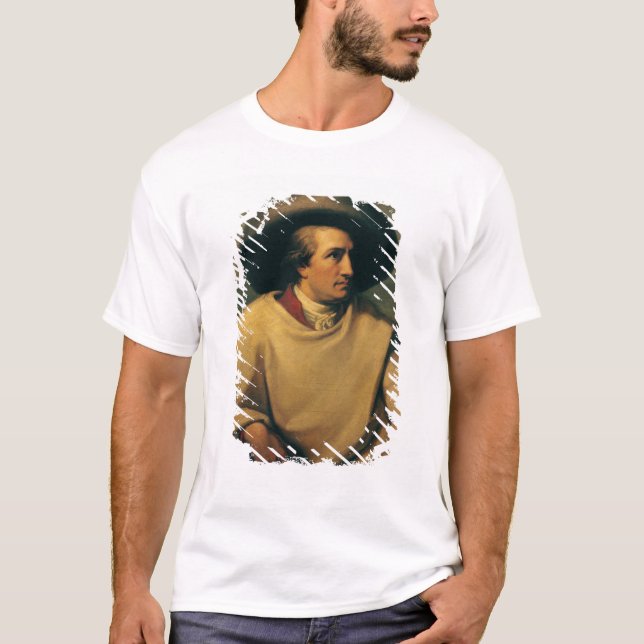 T-shirts Johann Wolfgang von Goethe (Frente)
