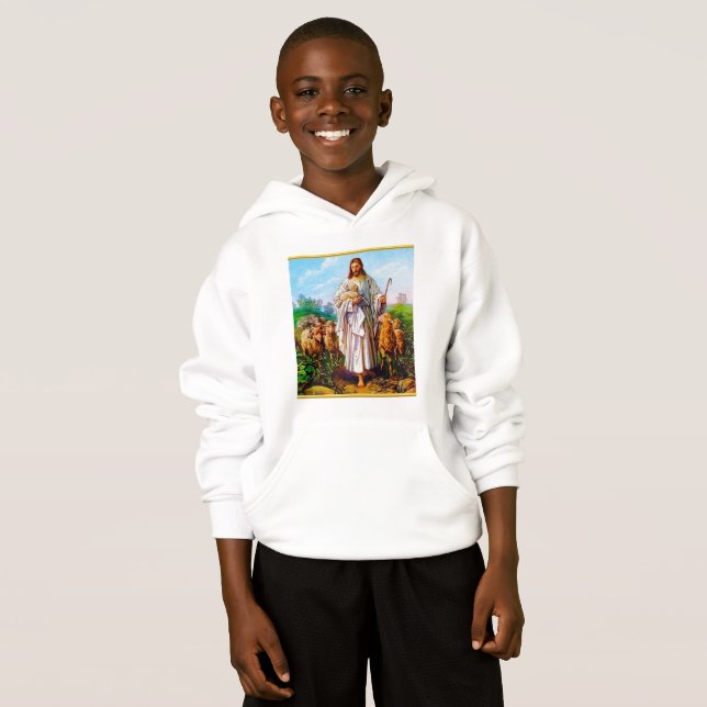 T-shirts John 10:7-21 Eu sou o bom pastor (Frente Completa)