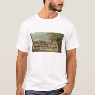 T-shirts John Constable Flatford Mill (óleo no painel)