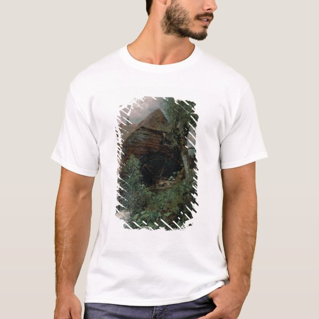 T-shirts John Constable | Watermill em Gillingham, Dorset (Frente)