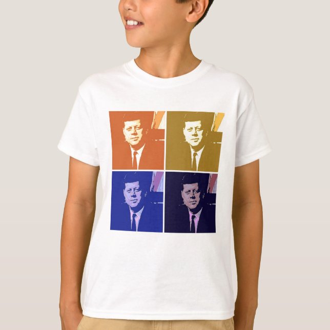 T-shirts John F Kennedy (Frente)