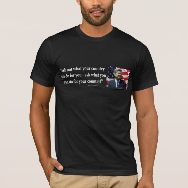 T-shirts John F Kennedy (Frente)