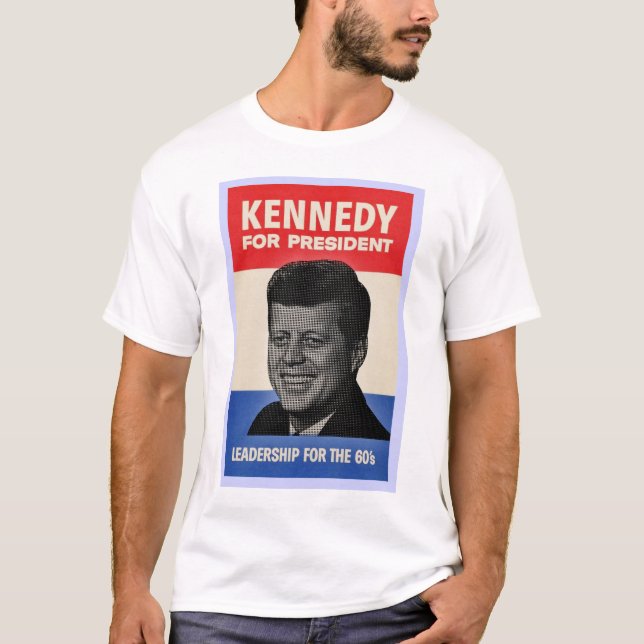 T-shirts John F. Kennedy (Frente)