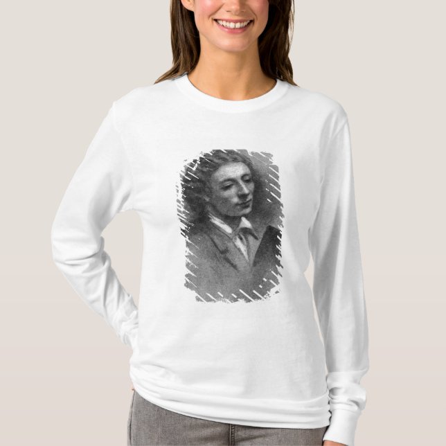 T-shirts John Keats (Frente)