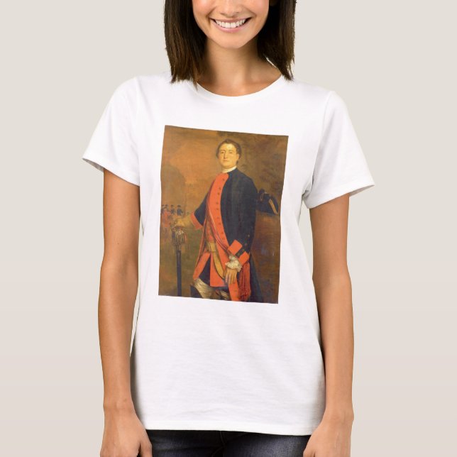 T-shirts John Long Bateman Esq, Capitão do Coronel Ponsonb (Frente)