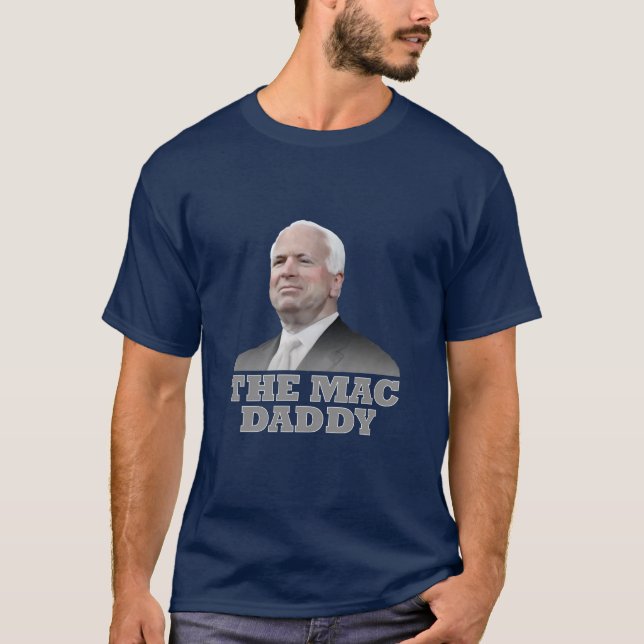 T-shirts John McCain - presidente (Frente)