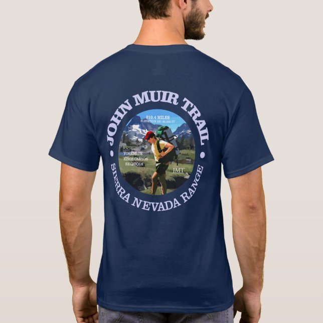 T-shirts John Muir Trail (Hiker C) (Verso)
