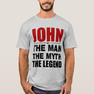 T-shirts John o homem o mito a legenda