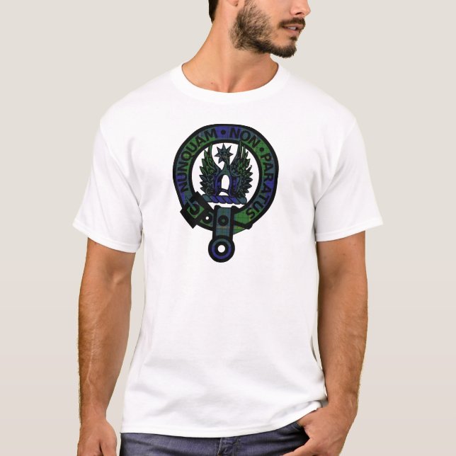 T-shirts Johnstone Clan Crest (Frente)