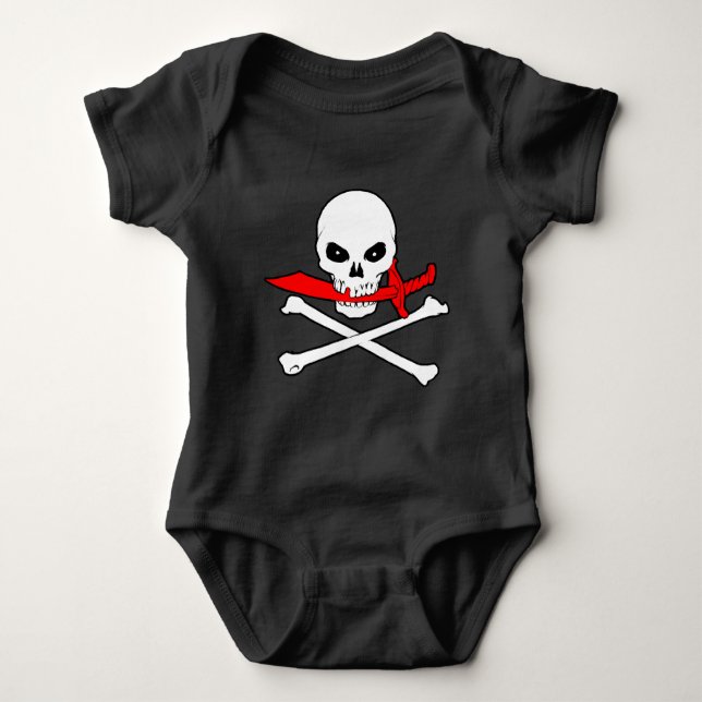 T-shirts Jolly Roger (Cutlass) (Frente)