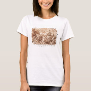T-shirts Jonah e a baleia, ilustração de uma bíblia, en