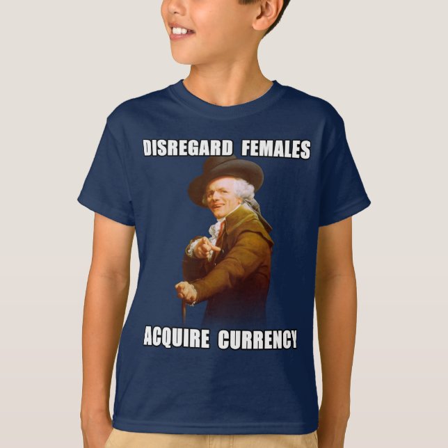 T-shirts Joseph Ducreux adquire a moeda (Frente)