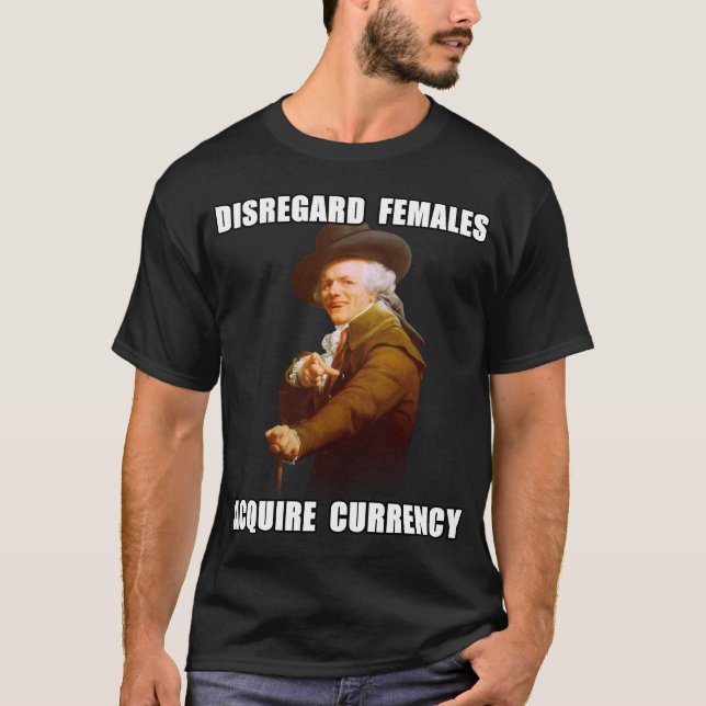 T-shirts Joseph Ducreux adquire a moeda (Frente)