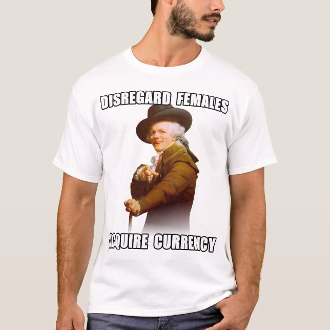 T-shirts Joseph Ducreux adquire a moeda (Frente)