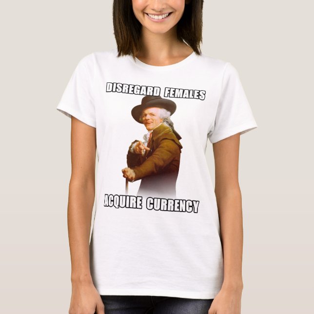 T-shirts Joseph Ducreux adquire a moeda (Frente)
