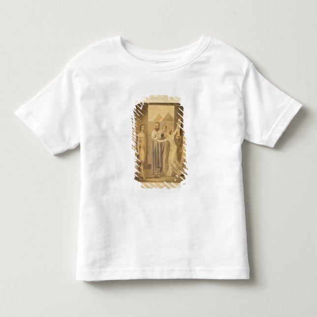 T-shirts Joseph e esposa de Potiphar, 1803-05 (caneta & (Frente)