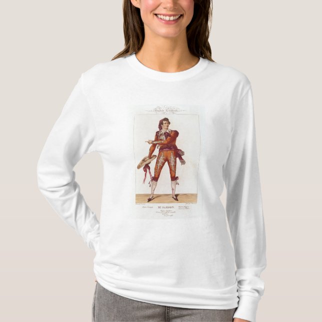 T-shirts Joseph Isidoro Samson no papel de Figaro (Frente)